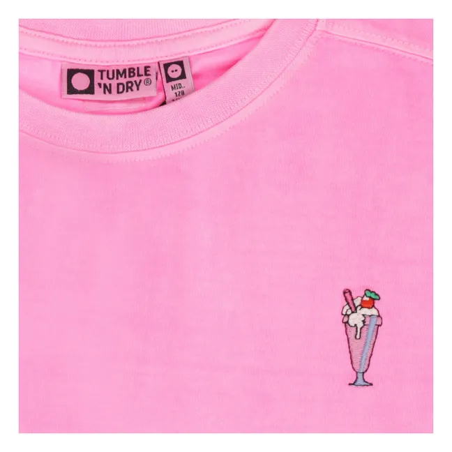Camiseta Rouen Ice Algodón orgánico | Rosa