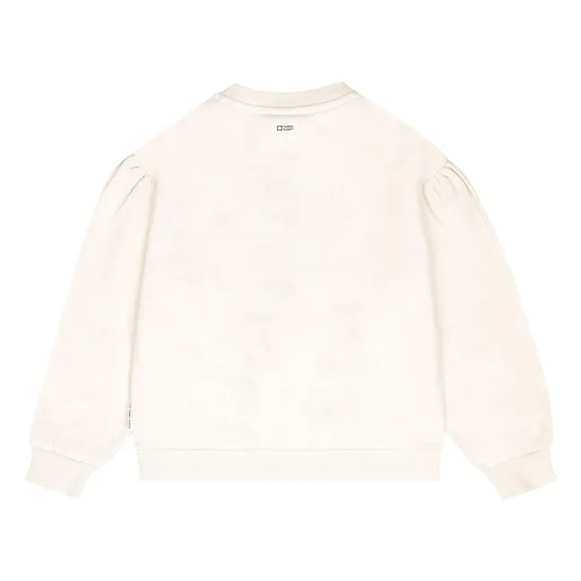Felpa Florine in cotone biologico | Bianco