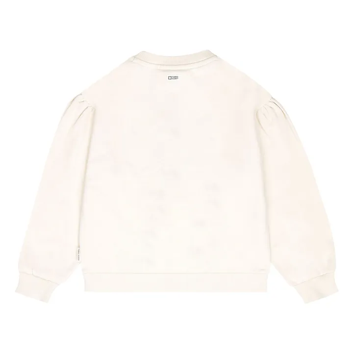 Sudadera Florine de algodón orgánico | Blanco- Imagen del producto n°1
