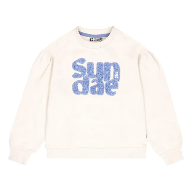Sweat Florine Coton Bio | Blanc
