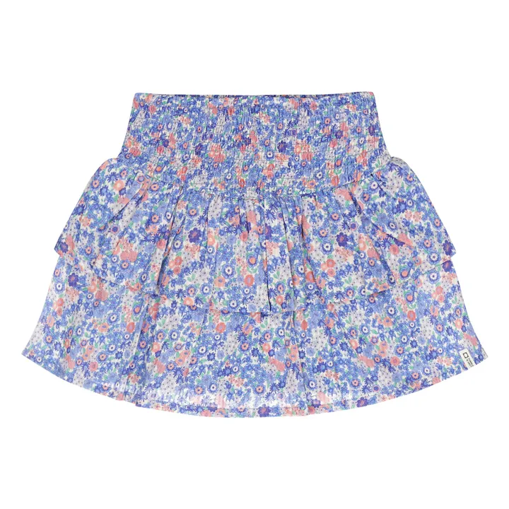 Jupe Gervaise Liberty | Bleu- Image produit n°0