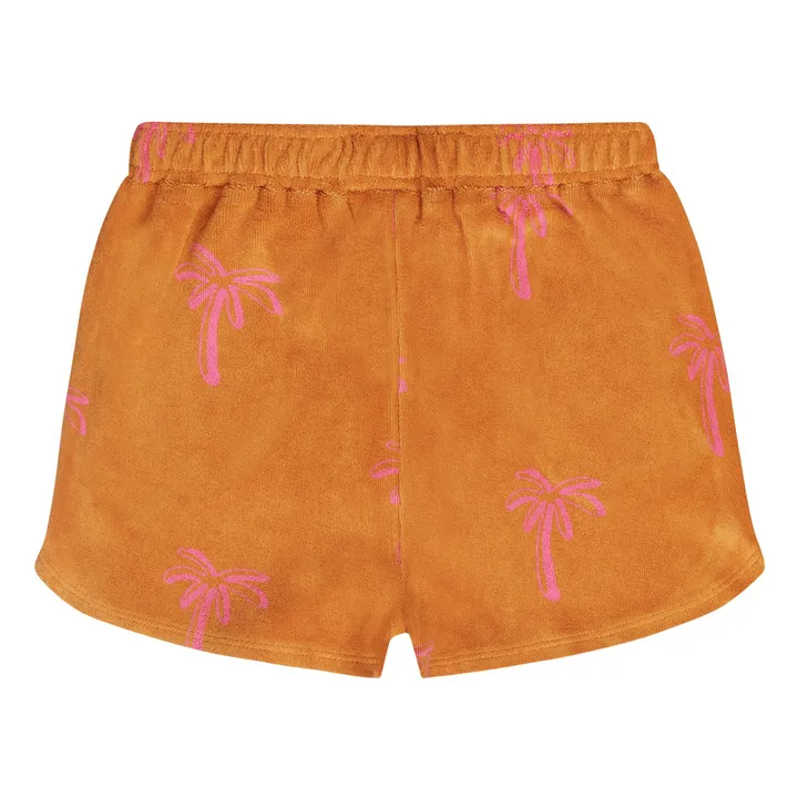 Short Le Rey Coton Bio | Orange- Image produit n°1
