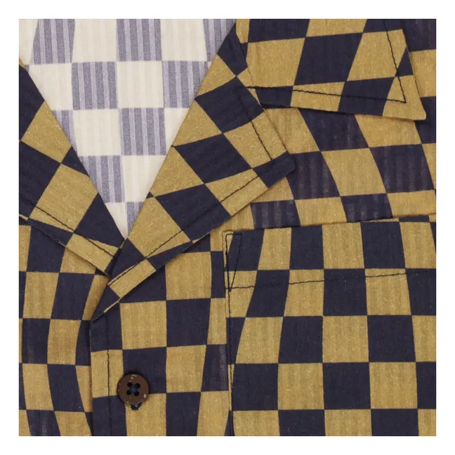 Lacanau Check shirt | Beige