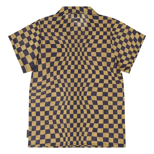 Lacanau Check shirt | Beige