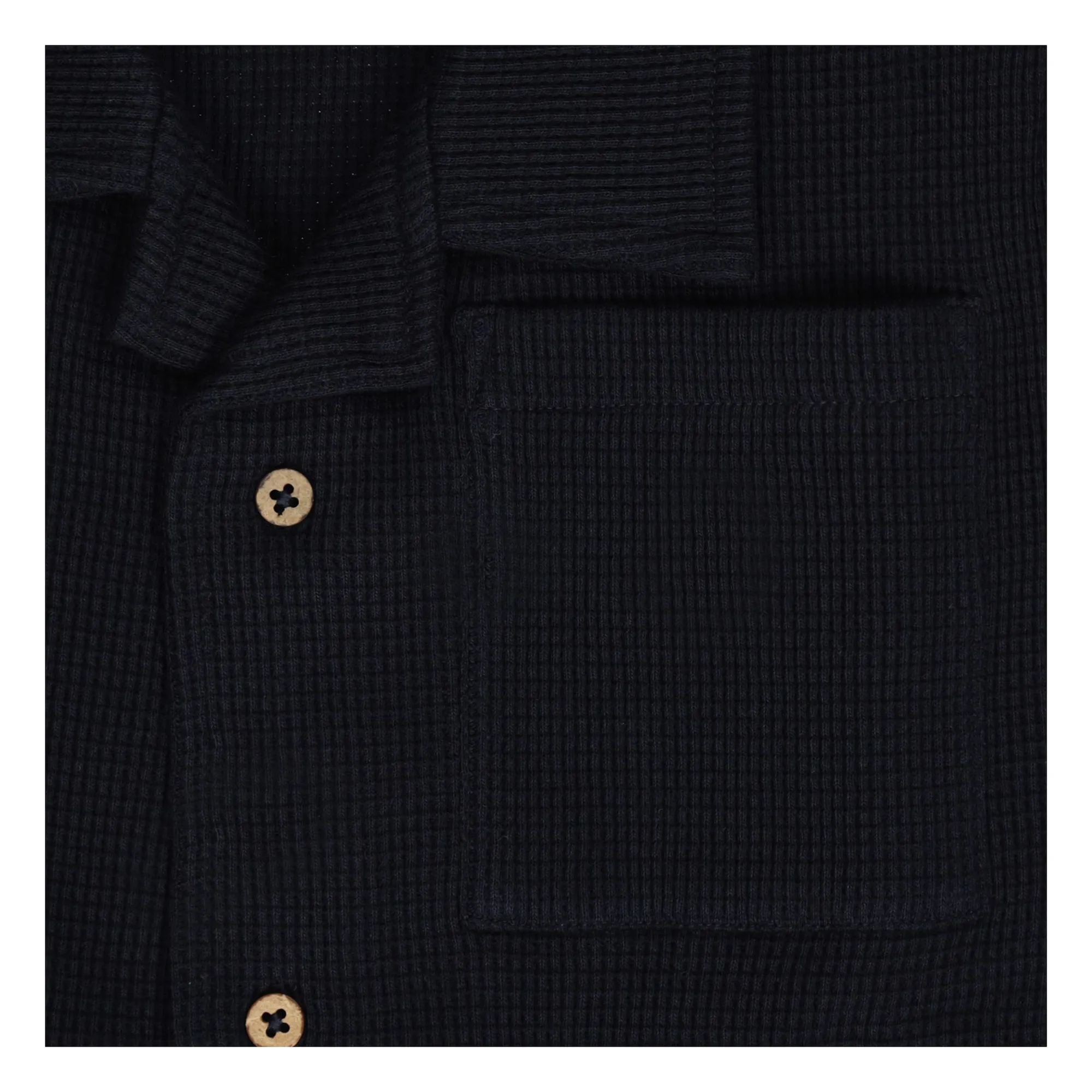 Chemise Cagnard Coton Bio | Bleu marine- Image produit n°2