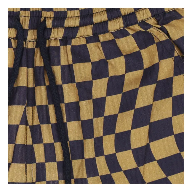 Short Vieux Baucau Check | Beige