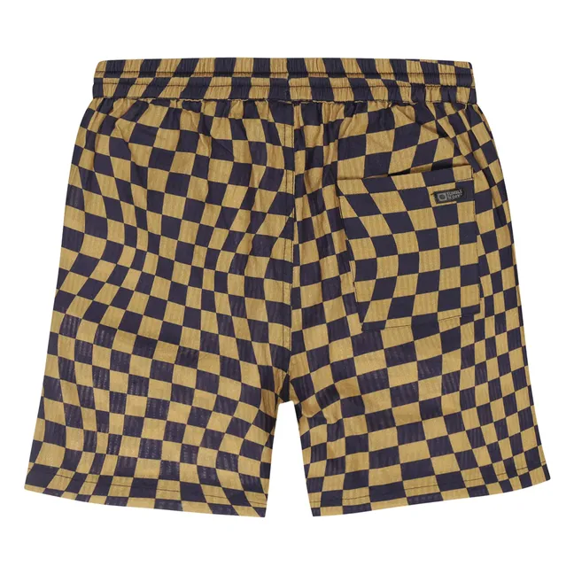 Short Vieux Baucau Check | Beige