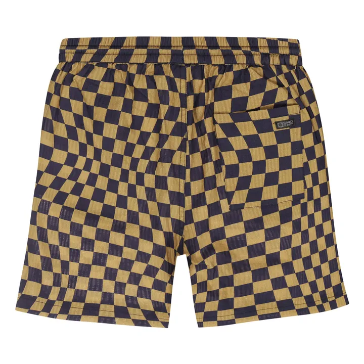 Short Vieux Baucau Check | Beige- Image produit n°1