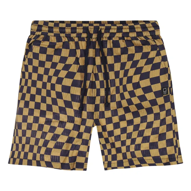 Short Vieux Baucau Check | Beige