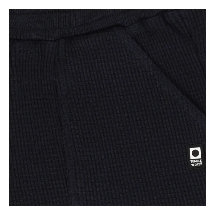 Short Île Coton Bio | Bleu marine- Image produit n°2