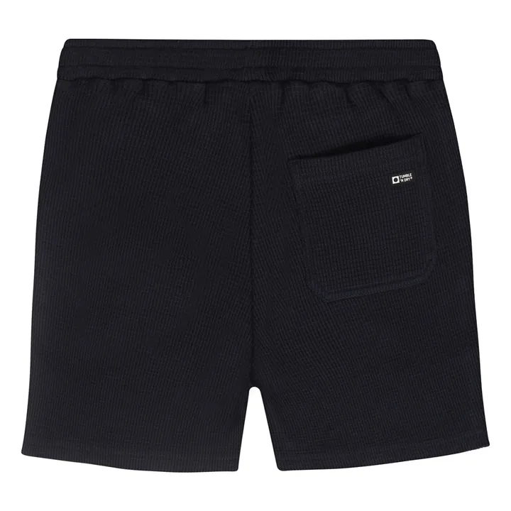 Short Île Coton Bio | Bleu marine- Image produit n°1