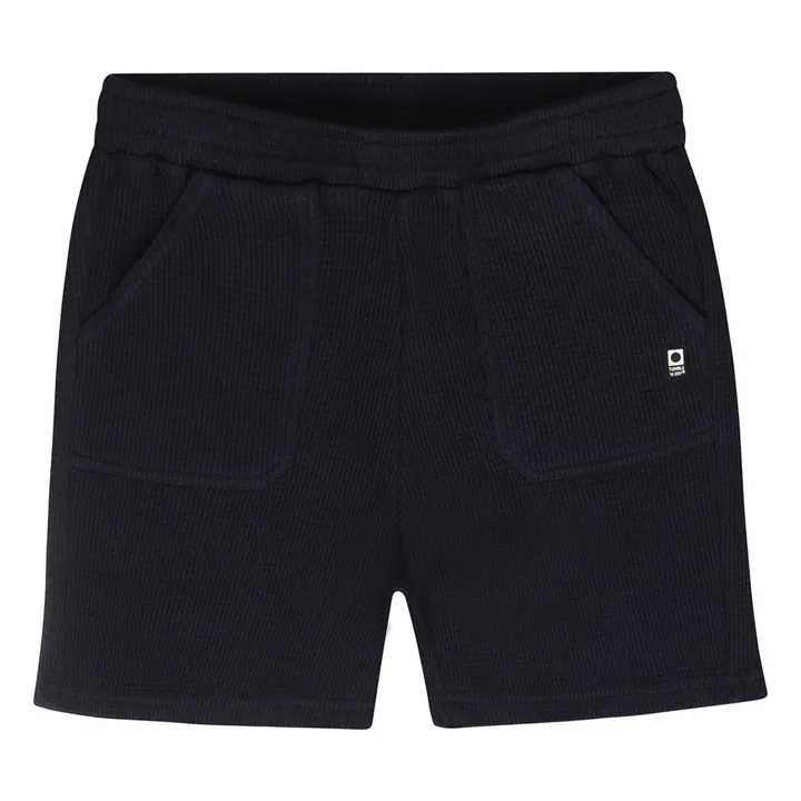Short Île Coton Bio | Bleu marine- Image produit n°0