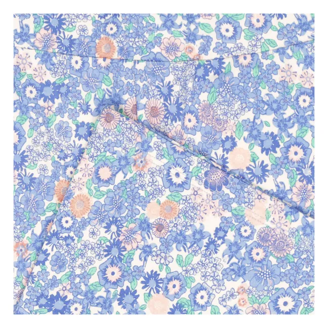 Legging Angelique Liberty Bio-Baumwolle | Blau
