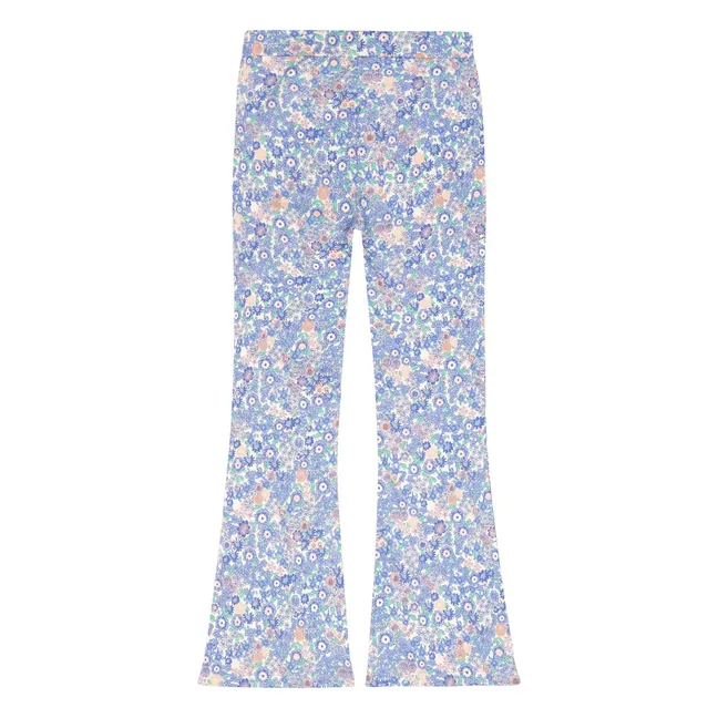 Legging Angelique Liberty Bio-Baumwolle | Blau