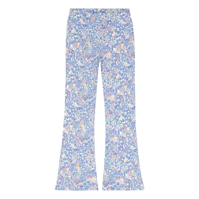 Legging Angelique Liberty Bio-Baumwolle | Blau