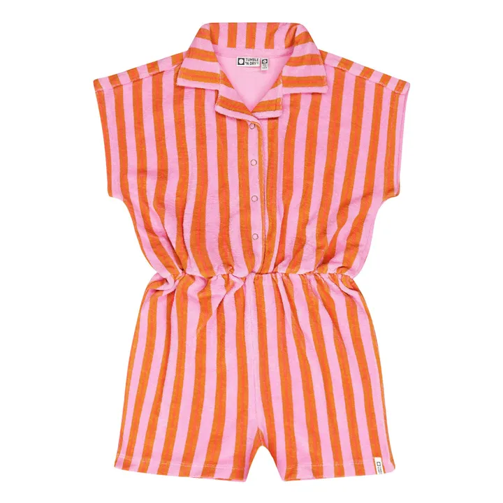 Combishort La Barre Coton Bio | Rose- Image produit n°0