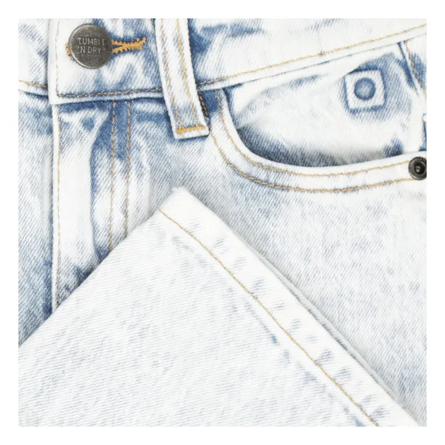 Jean Straight | Washed blue