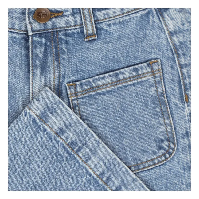 Jean Straight Juene | Bleu