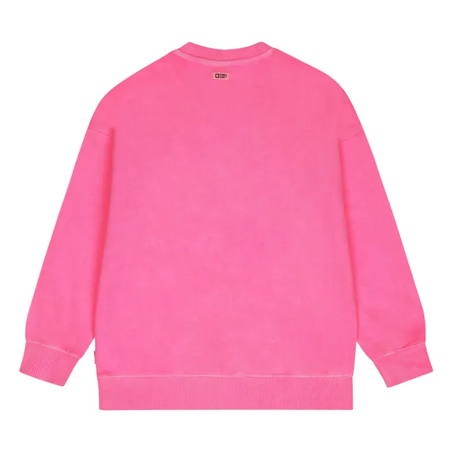 Felpa in cotone organico Neo | Rosa