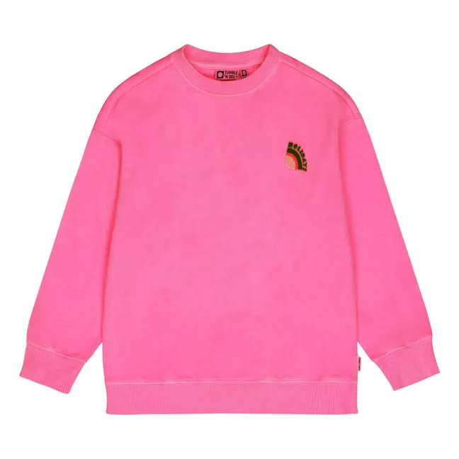 Felpa in cotone organico Neo | Rosa