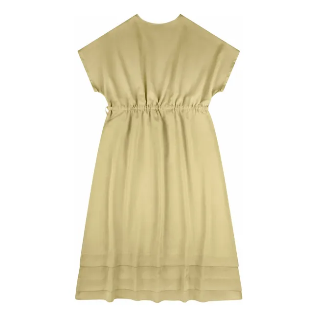 Vestido Tencel | Amarillo palo