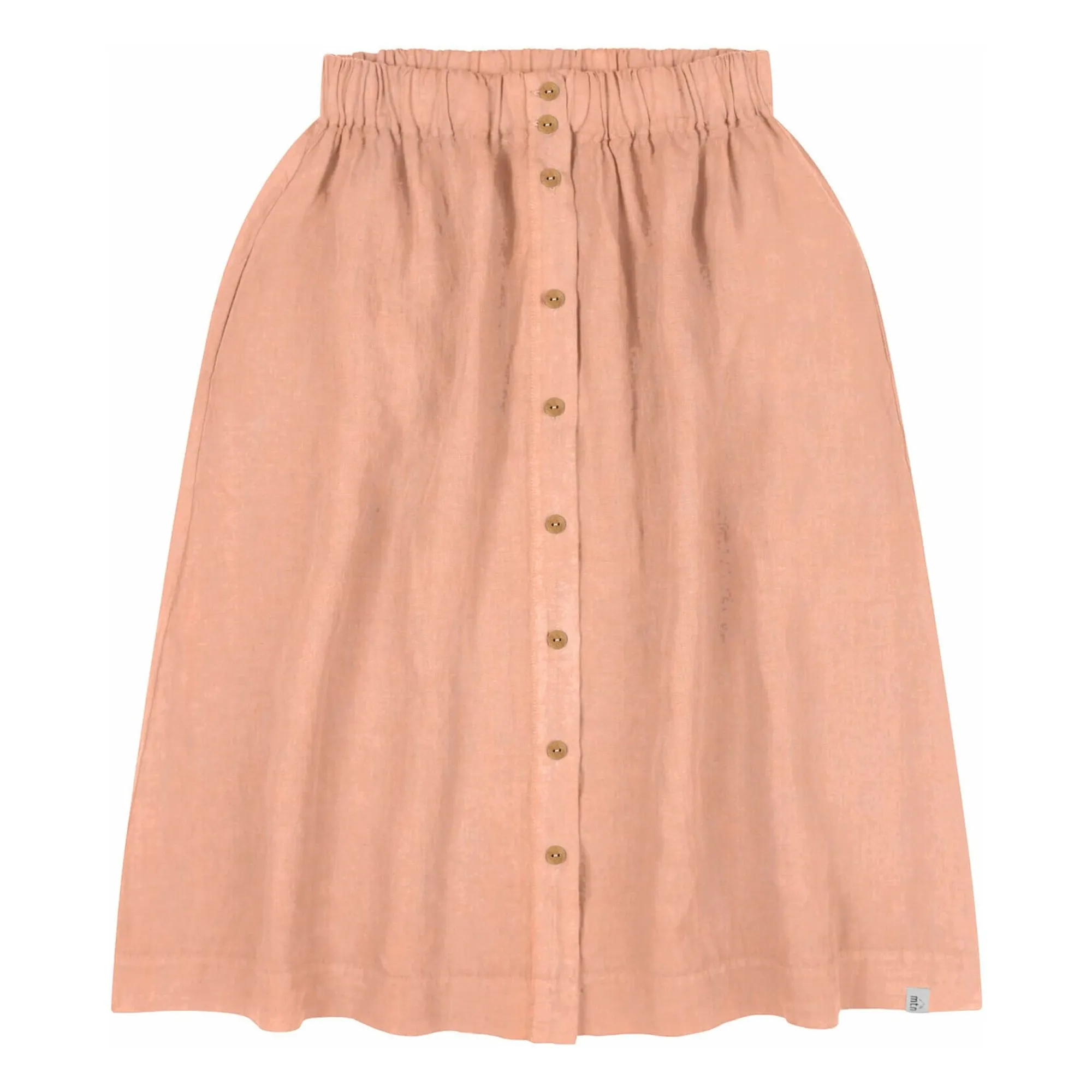 Matona Dusty Pink Midi Skirt Linen