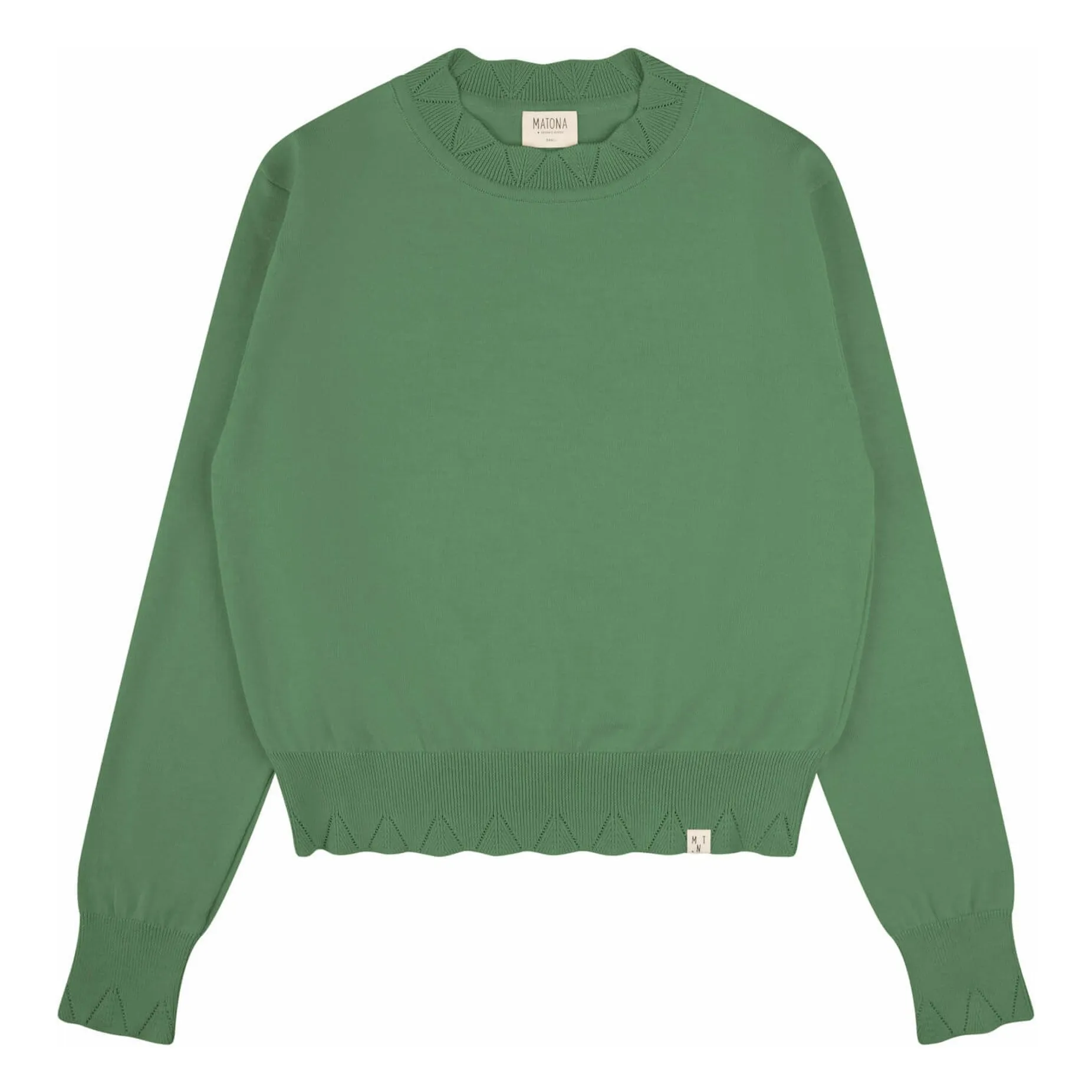 Matona Green Organic Cotton Sweater