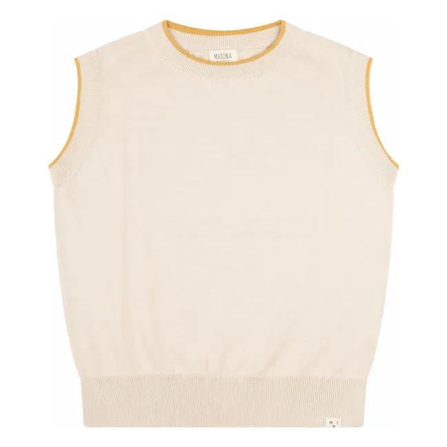 Top Maille Coton Bio | Vieux Rose