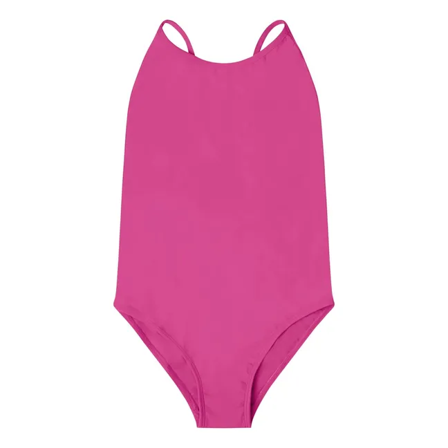 Recycled Fiber Swimsuit | Fuchsia