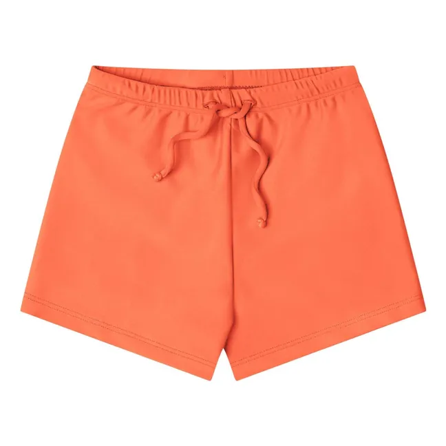Shorts de baño de fibra reciclada | Coral