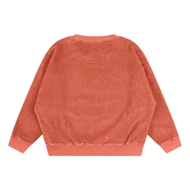 Jersey de rizo orgánico | Terracotta