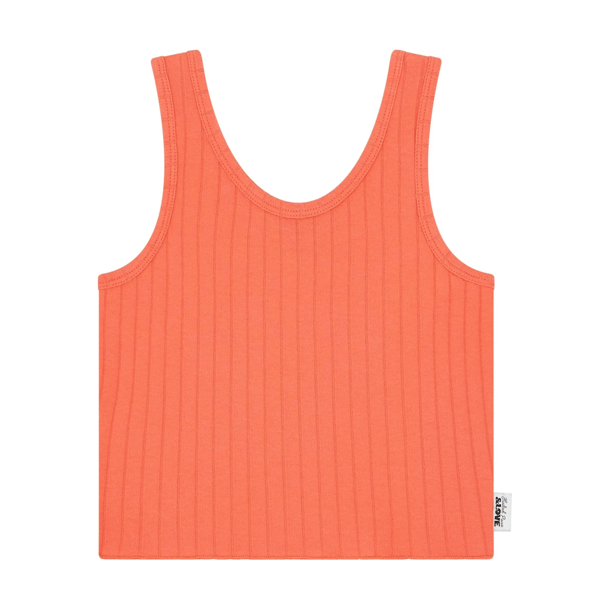 Hundred Pieces Tangerine Organic Cotton Tank Top