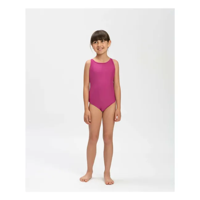 Recycled Fiber Swimsuit | Fuchsia