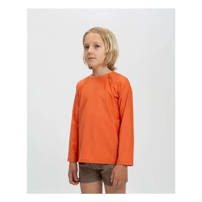 Camiseta anti-UV Fibras recicladas | Coral