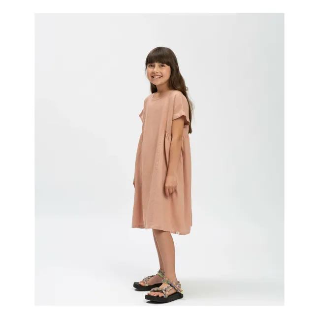 Vestido de lino | Rosa Viejo