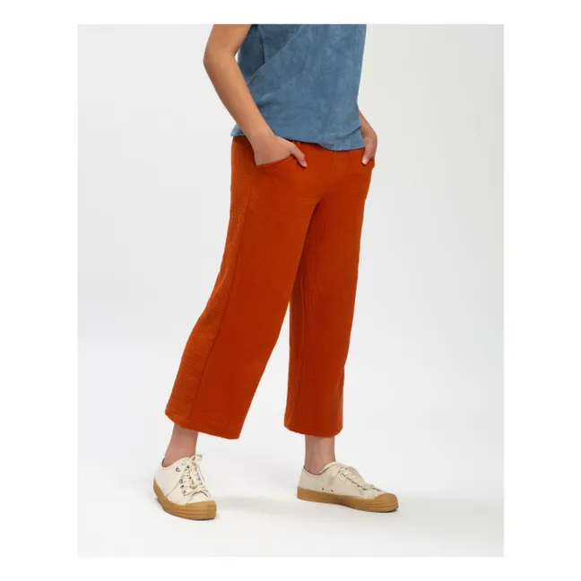 Pantalones de algodón ecológico | Ladrillo