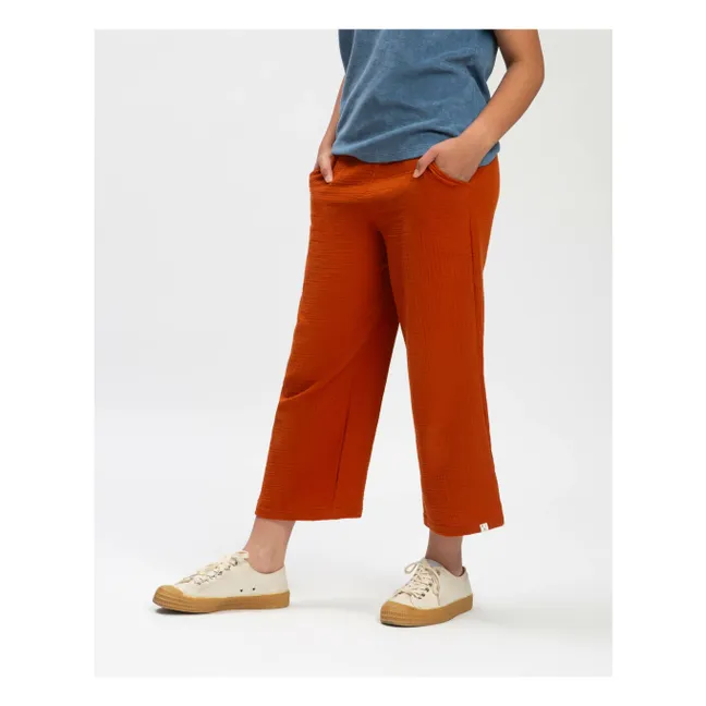 Pantalones de algodón ecológico | Ladrillo