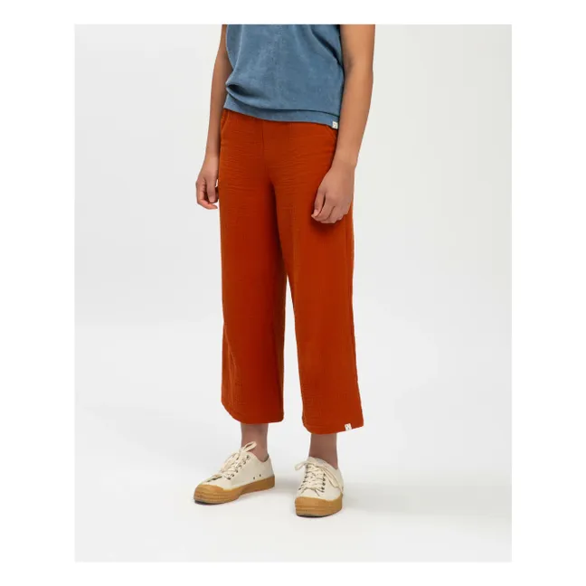 Pantalones de algodón ecológico | Ladrillo