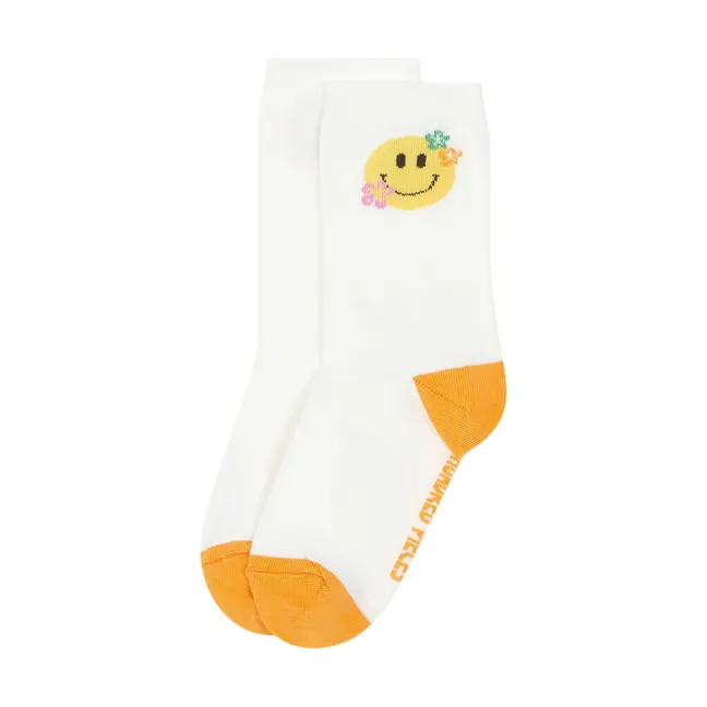 Chaussettes Hippie Girl | Blanc
