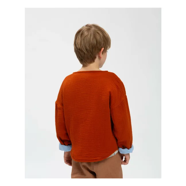 Chaqueta de algodón orgánico | Ladrillo