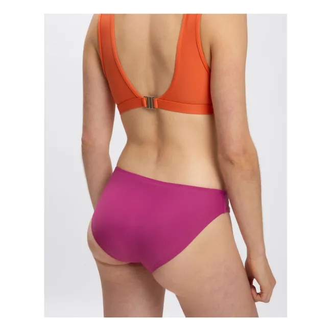 Bas de Maillot Fibres Recyclées | Rose fuschia