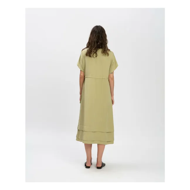 Vestido Tencel | Amarillo palo