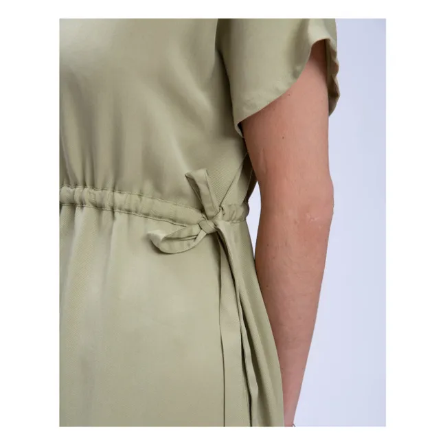Vestido Tencel | Amarillo palo