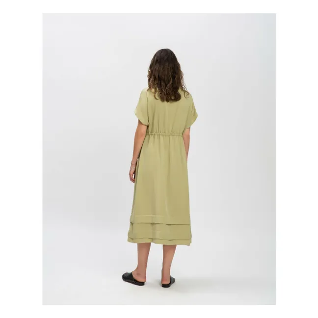 Vestido Tencel | Amarillo palo