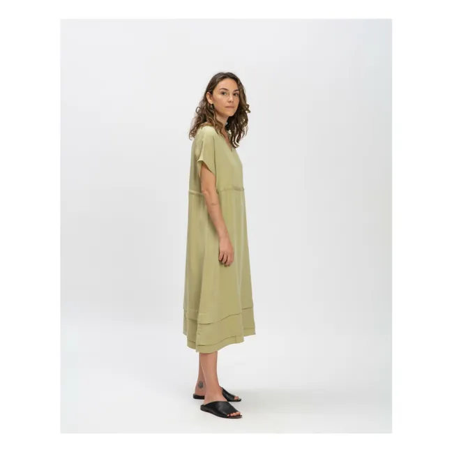 Vestido Tencel | Amarillo palo