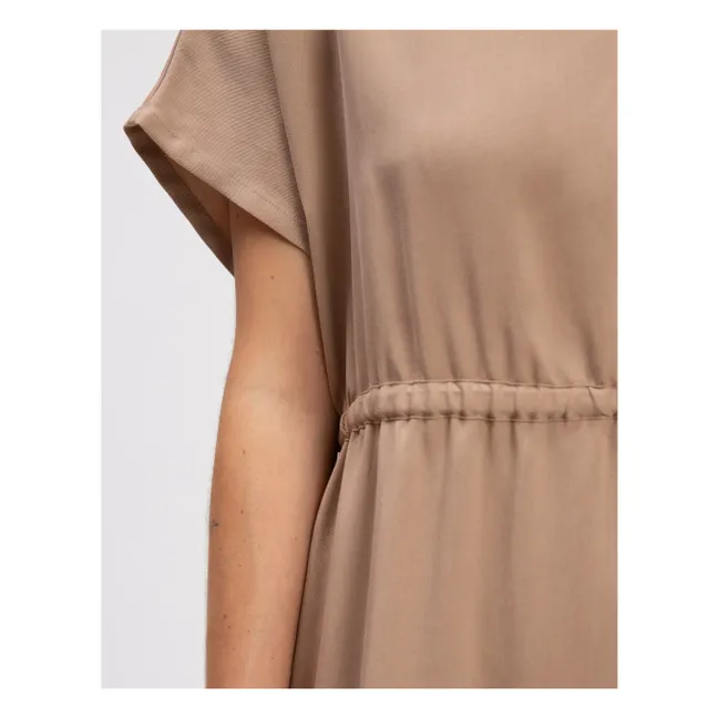 Robe Tencel | Marron clair 