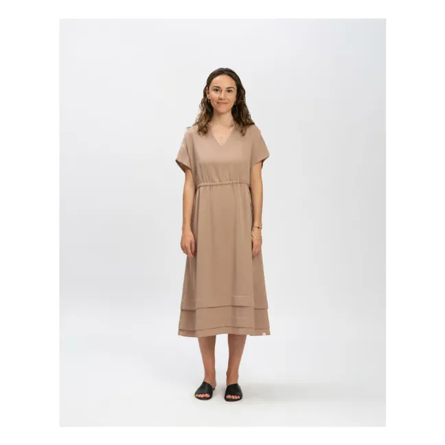 Robe Tencel | Marron clair 