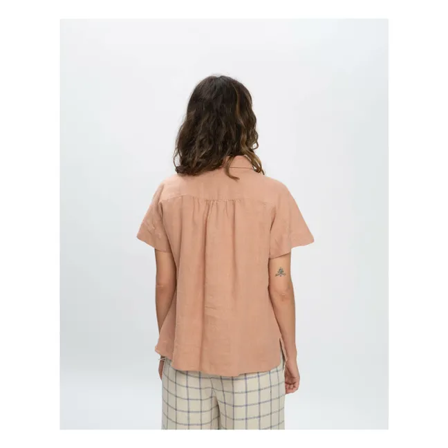 Blouse Lin | Vieux Rose