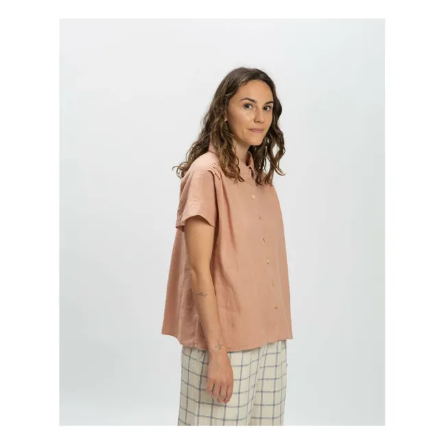 Blouse Lin | Vieux Rose