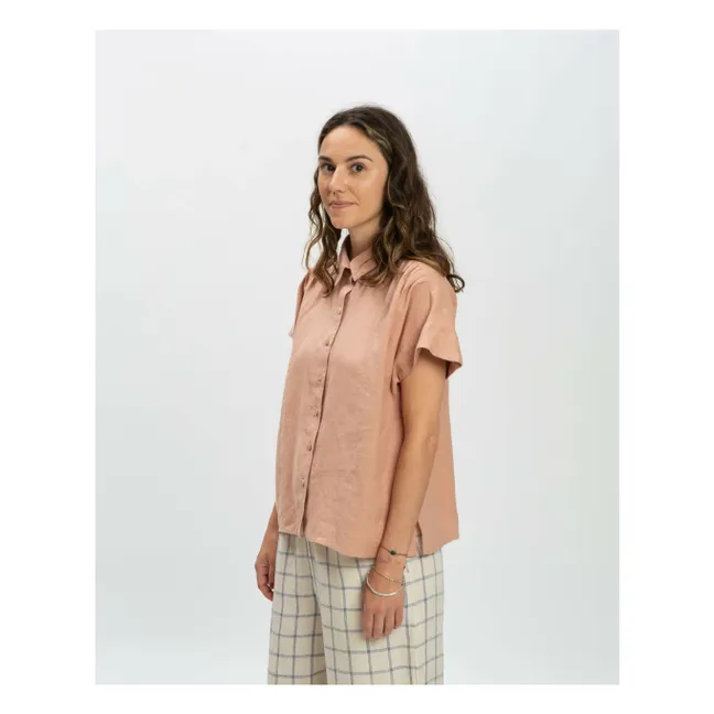 Blouse Lin | Vieux Rose